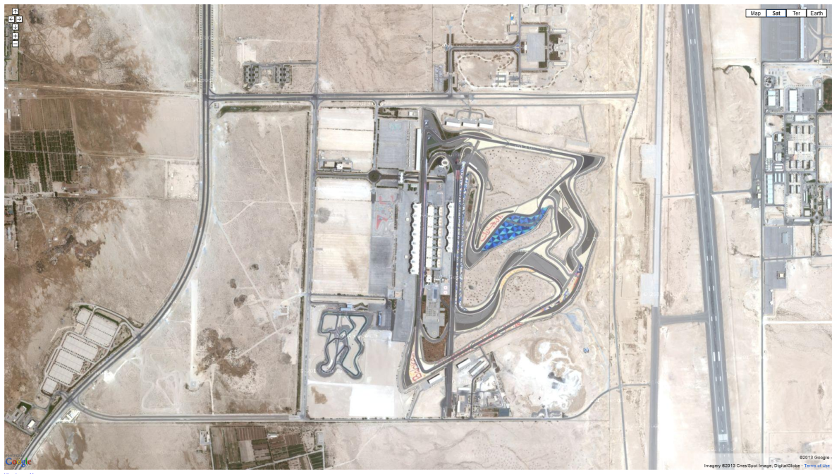 Bahrain International Circuit in Sakhir