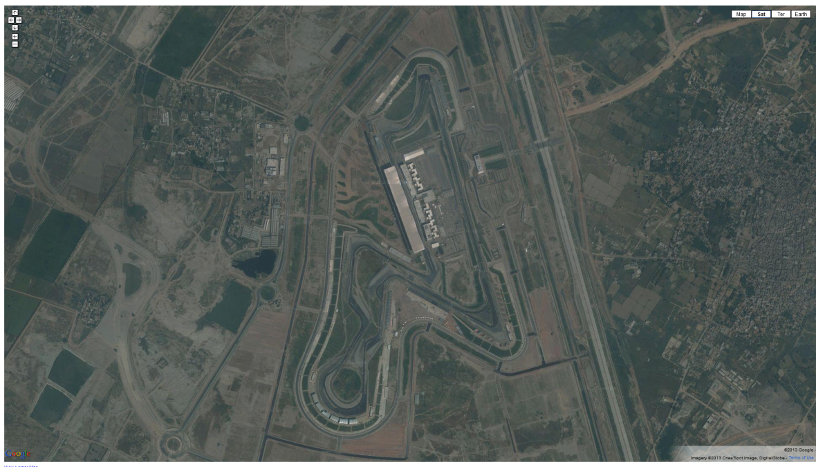 Buddh International Circuit in Greater Noida, Uttar Pradesh India